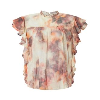 Isabel Marant Blouses, female, Multicolor, Size: M Dalyane Top