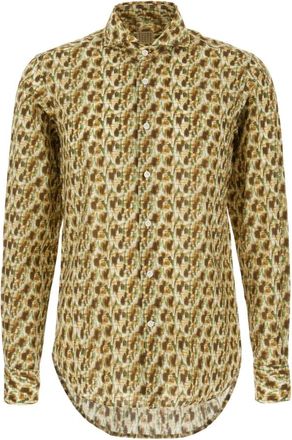 4funkyflavours Casual Shirt - Heren - Casual Overhemden - Veelkleurig - L - Overhemden