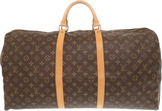 Louis Vuitton Brown Monogram Monogram Boston Bag (Pre-Owned)