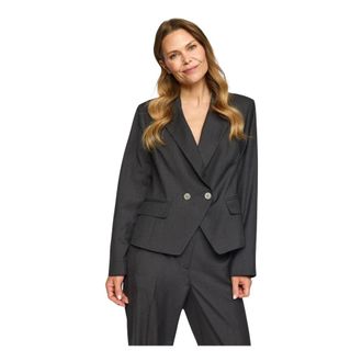 2-Biz Blazers - Dames - Jassen - Grijs - Maat: 2XL