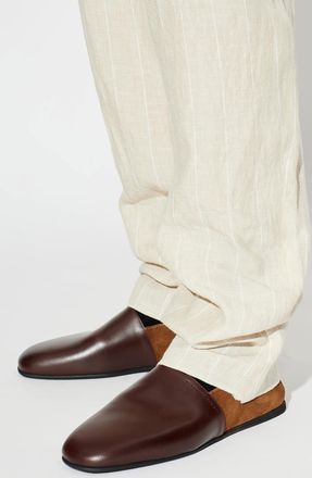 Giuseppe Zanotti Shoes With Embossed Logo, Mens, Brown