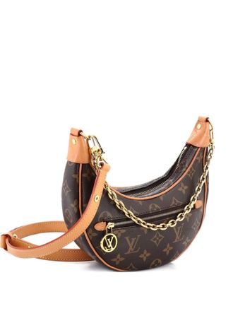Louis Vuitton Loop Handbag Monogram Canvas hobo bag - Brown