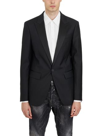 Dsquared2 Zijde- en Woll Blazer Berlijn