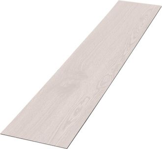 ML Design Ml-design Suelo Vin&iacute;lico Adhesivo De Pvc 6,69m&sup2; Color Roble Blanco Grosor 2mm Planchas De Vinilo Autoadhesivas 91,5x15,3cm 48x L&aacute;minas Aspecto Madera 