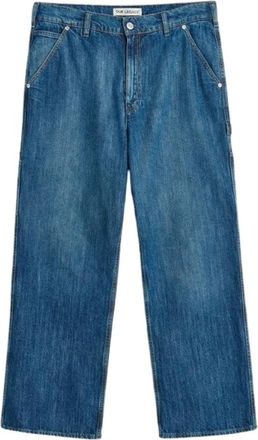 Our Legacy Straight Jeans, female, Blue, Size: XS Slim Fit Casual Trousers