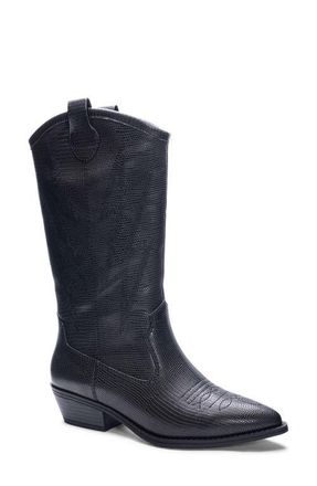 Dirty Laundry Josea Cowboy Boot in Black at Nordstrom, Size 6.5