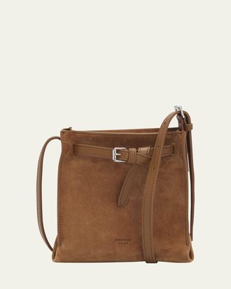 Oroton Margot Tiny Suede Bucket Bag