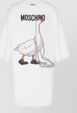 Moschino cotton knee-length dress