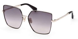 Max Mara MM0052-H NATALIA 32B Womens Sunglasses Gold Size 60