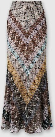 Missoni Flared Long Skirt In Lace in Multicoloured at Nordstrom, Size 40 It