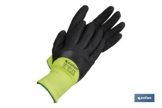 cofan Guantes Impregnados En Nitrilo Con Espuma Protectora Contra El Fr&iacute;o Y Bajas Temperaturas En Packs De 12 Pares Cofan 10