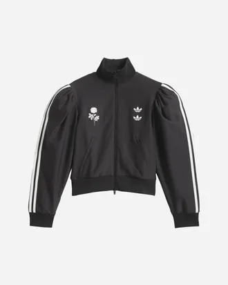adidas Women s Willy Chavarria Blouse Track Jacket Black