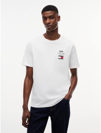 Tommy Hilfiger Mens Tommy x Cadillac F1 Team Logo T-Shirt - White - XL