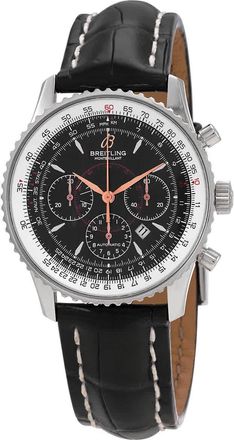 Breitling Montbrillant Chronograph Automatic Black Dial Mens Watch A4137012/B875.728P.A18BA