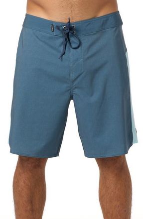 O'Neill Hyperfreak Tech Panel Board Shorts in Dark Slate at Nordstrom, Size 31