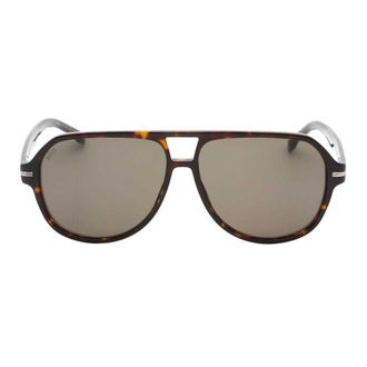 HUGO BOSS Havana zonnebril heren (Bruin/Grijs)