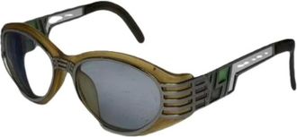 Saint Laurent Pre-owned Accessories, female, Multicolor, Size: ONE SIZE Pre-owned Metal Sunglasses
