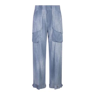 Ermanno Scervino Donna, Pantaloni, Blu, M, new