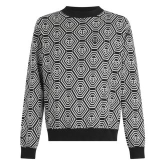 Philipp Plein Uomo, Maglie, Nero, M, new