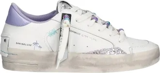Crime London Dames, Schoenen, Wit, Maat: 38 EU Leer