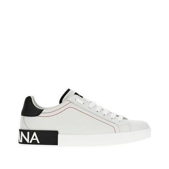 Dolce & Gabbana Portofino leather sneakers Man 41