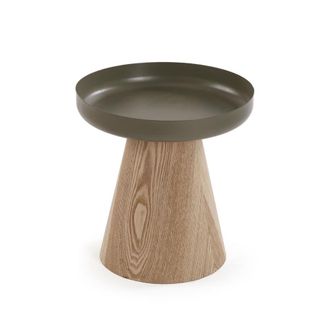 VERSA Mesa auxiliar en hierro verde