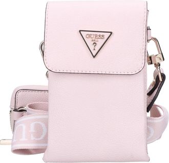 Guess Faux Leather Mobile Phone Holder - Dames - Telefoonaccessoires - Roze - ONE Size - Leer - Accessoires