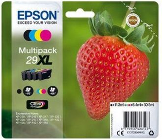 Epson &divide; Tinta Original Epson T2996 Multipack 4 Colores C13t29964022 - Con Alarma