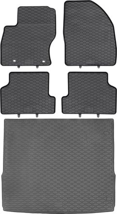 OEM Juego De Alfombrillas De Goma Para Coche Y Maletero Para Ford Focus Ii Kombi (2004-02.2011)