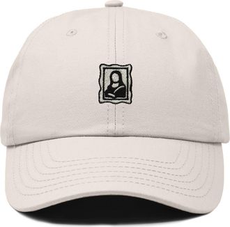 Dalix Frame Dad Cap in Beige at Nordstrom