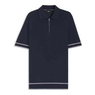 HUGO BOSS Hombre, Camisetas, Azul, Talla: L