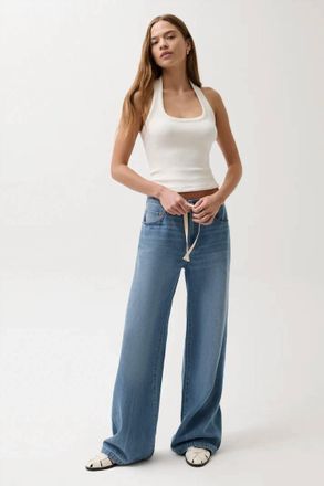 Pistola Denim Jadyn With Drawcord Palazzo Jeans In Expanse