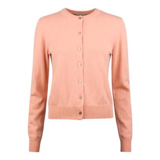 Stenstr&ouml;ms Truien & Vesten, Dames, Oranje, L, Kasjmier, Judith Cashmere Cardigan