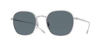Oliver Peoples OV1307ST Ades Polarized 52543R Mens Sunglasses Silver Size 50