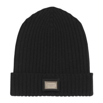 Dolce & Gabbana Heren, Accessoires, Zwart, Maat: M Wol