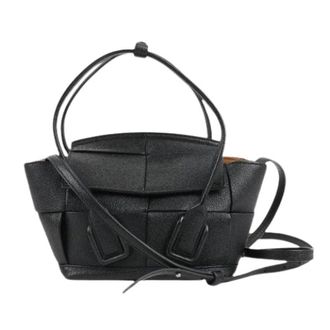 Bottega Veneta Pre-owned Mini Bags, female, Black, Size: ONE SIZE Pre-owned Arco Mini Handbag