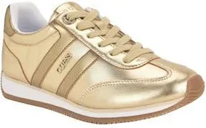 Guess Saphia Metallic Sneaker in Gold at Nordstrom Rack, Size 7.5