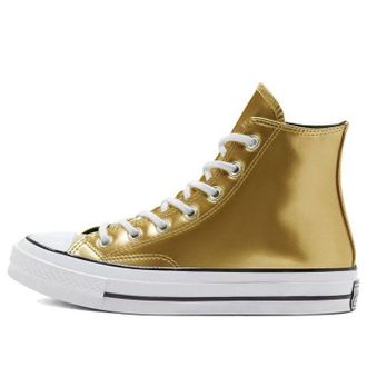 Converse (WMNS) Converse Chuck 70 High Industrial Glam - Metallic Gold 568797C