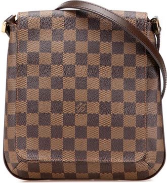 Louis Vuitton Pre-owned Borsa a Tracolla a Scacchi Versatile - - Pre-owned - Donna - Marrone - ONE SIZE