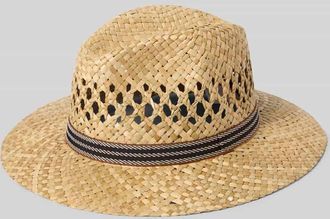 M&uuml;ller Headwear Strohhut mit Lochmuster in Beige, Gr&ouml;&szlig;e 55