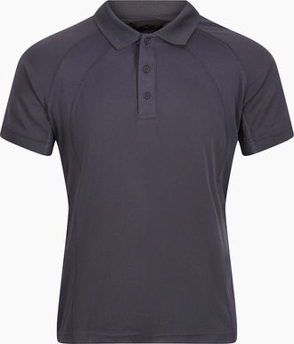 Regatta Mens Regatta Professional Mens Coolweave Short Sleeve Polo Shirt - Grey - Size: 38
