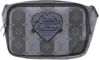 Louis Vuitton Pre-owned Monogram Eclipse Modular Sling Bag - Dames - Vintage Heuptassen - Zwart - ONE Size - Vintage