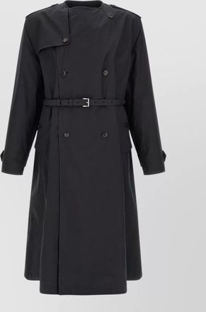Prada cotton double-breasted trench coat