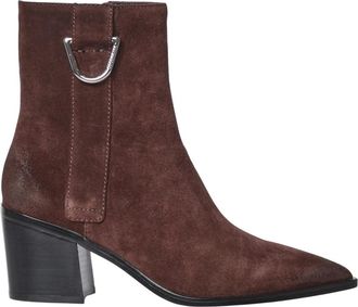 Coccinelle Heeled Boots - Dames - Laarzen met Hak - Bruin - 42 EU - Leer - Schoenen