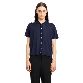 Second/Layer MAN BLUE T-SHIRTS & TANK TOPS