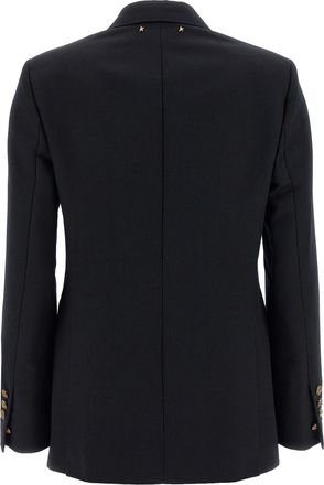 Golden Goose Womens Blue Polyester Blazer Clothing