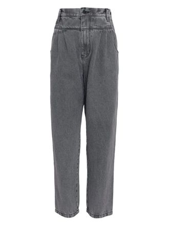 Amapô Jeans met geplooide voorkant - Grijs