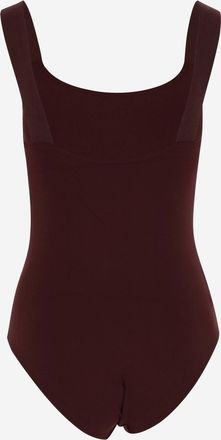 Eres Womens One-Piece Swimsuit Resort Bordeaux Main: Polyamide Swimwear Sea Clothing
