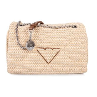 Emporio Armani Shoulder Bag - female - Emporio Armani - Shoulder Bags - Beige - ONE SIZE - Bags