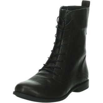Think Enkellaarsjes - Dames - Schoenen - Bruin - Maat: 39 EU Leer